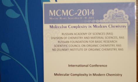 В ИОХе прошла международная конференция «Molecular Complexity in Modern Chemistry» (MCMC-2014)