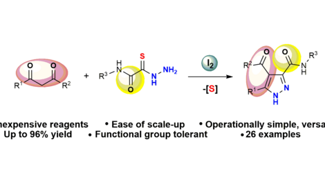 Исследователями ИОХ РАН разработан каскадный процесс получения карбонил-замещенных пиразолов