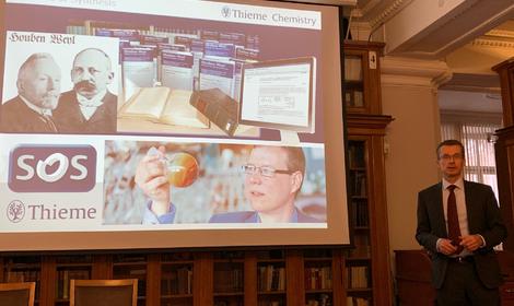 12 февраля в ИОХ РАН состоялась презентация сборника обзорных статей Science of Synthesis
